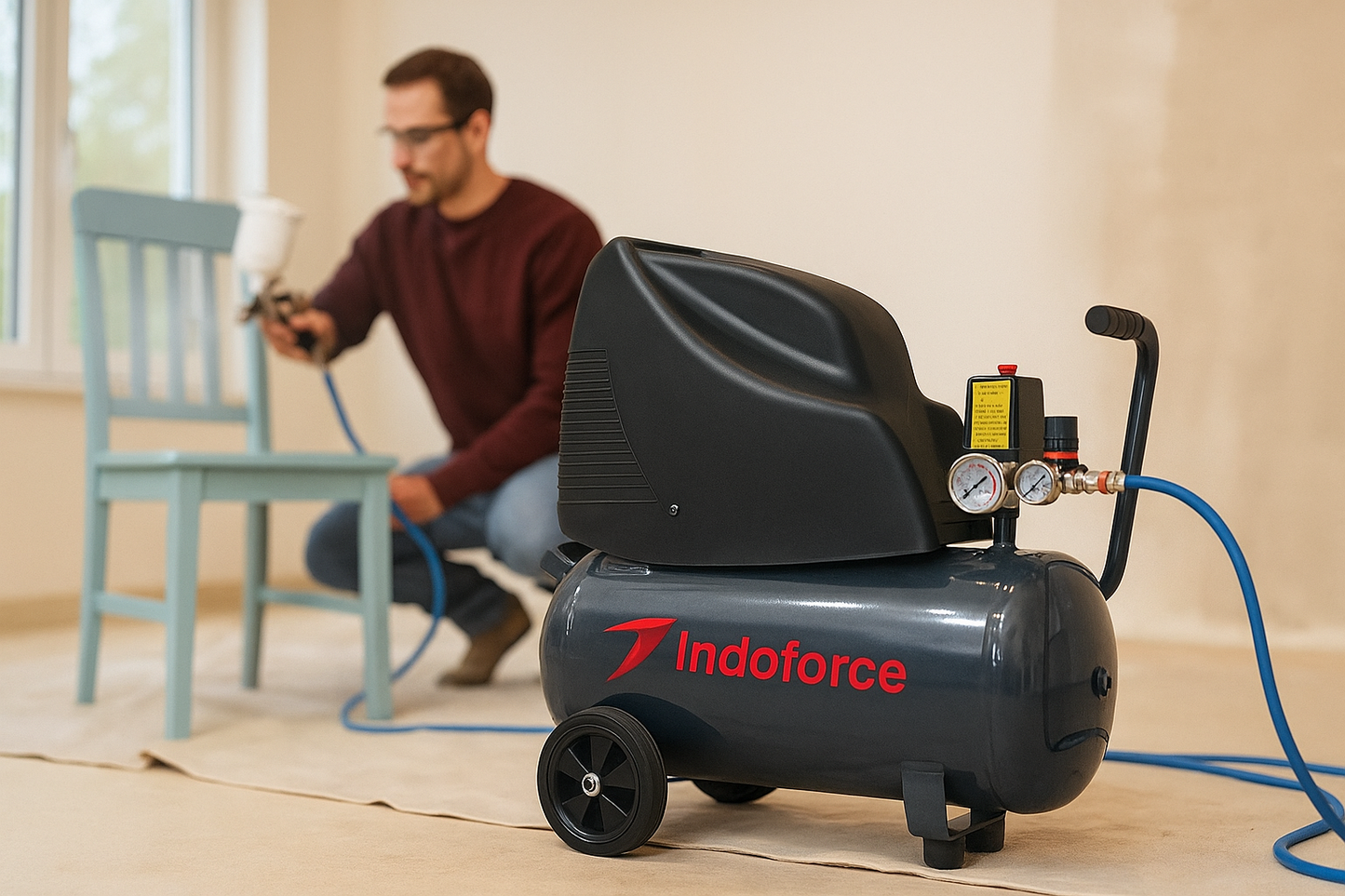 Oil free Air compressor 24L